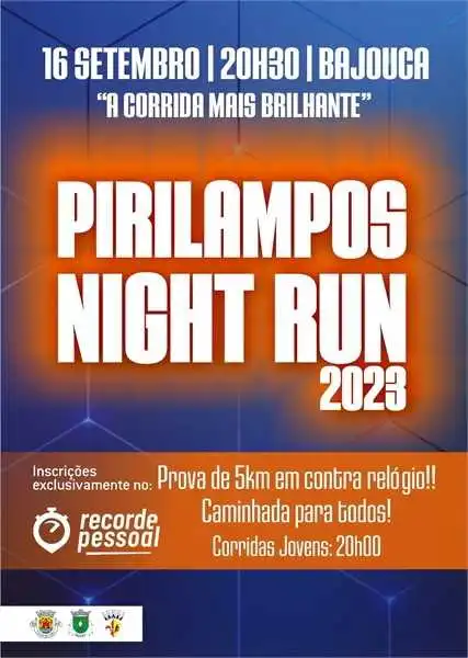 8ª Edição Pirilampos Night Run Bajouca 2023