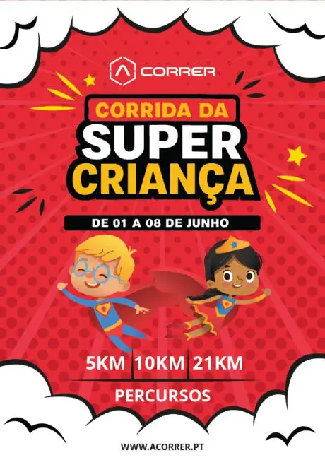 Corrida da Super Criança – Corrida Virtual 2025