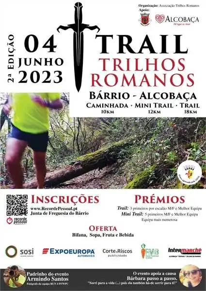 2ª Edição Trail Trilhos Romanos 2023