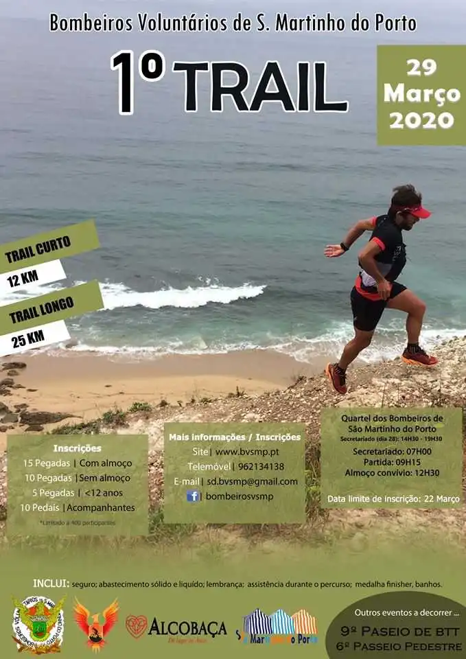 1º Trail – Bombeiros São Martinho do Porto 2020