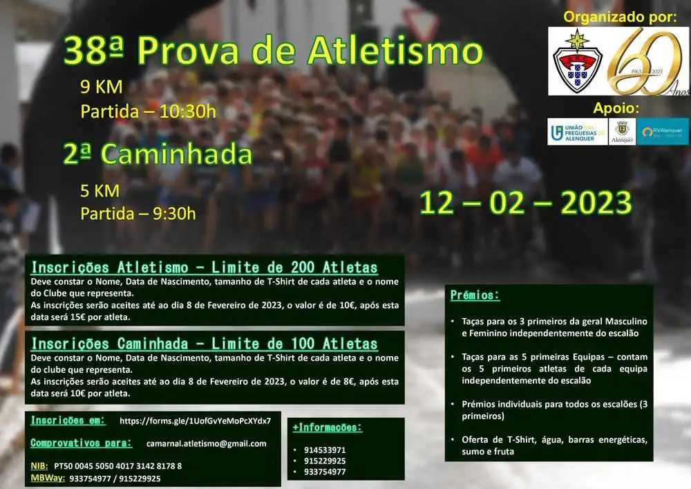 38ª Prova de Atletismo Camarnal 2023