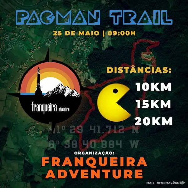Pac-Man Trail – Franqueira Adventure 2025