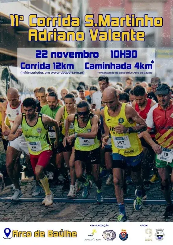 11ª Corrida de São Martinho – Adriano Valente 2026