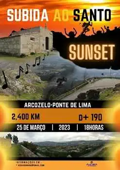 Subida Ao Santo Sunset 2023