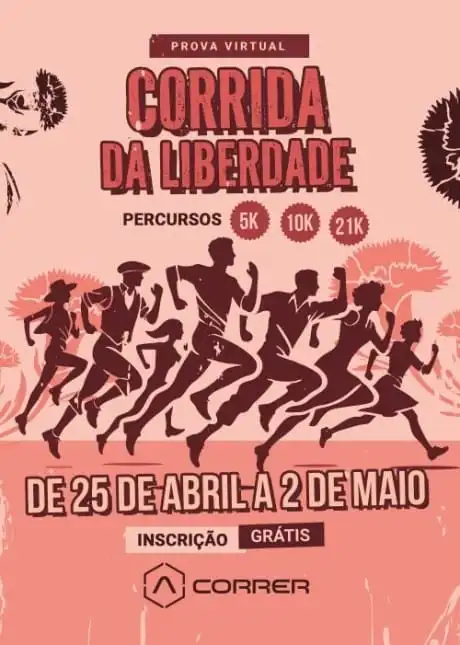 Corrida da Liberdade – Corrida Virtual 2025