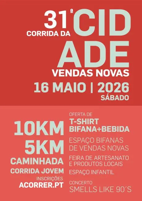 Corrida da Cidade | Vendas Novas 2026