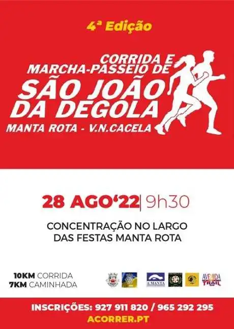 Corrida & Marcha Passeio São João da Degola 2022