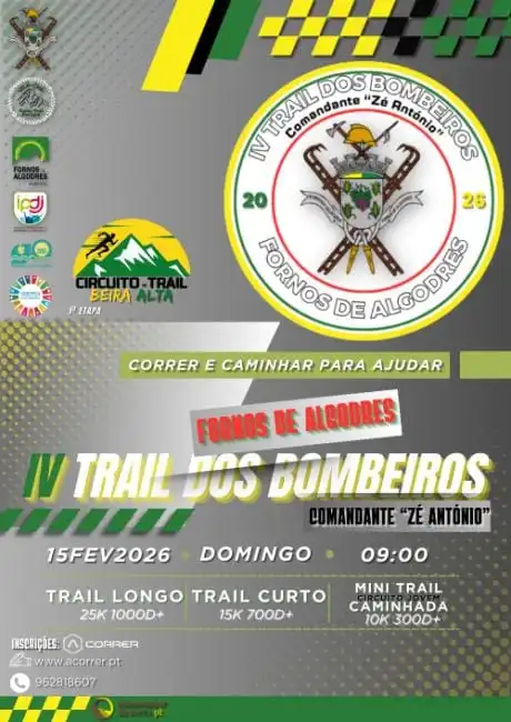 Trail dos Bombeiros – Fornos de Algodres 2026