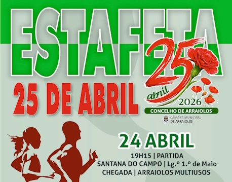 Estafeta 25 de Abril – Arraiolos 2026