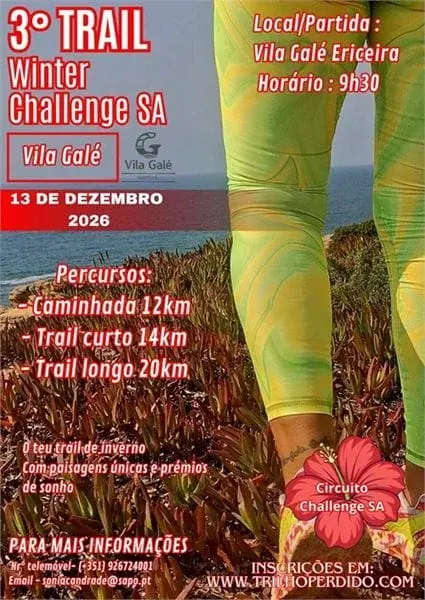 Trail Winter Challenge S.A. – Vila Galé 2026