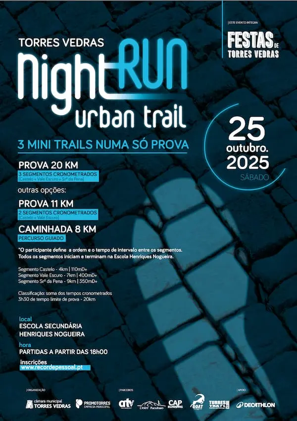 Torres Vedras Night Run Urban Trail 2025