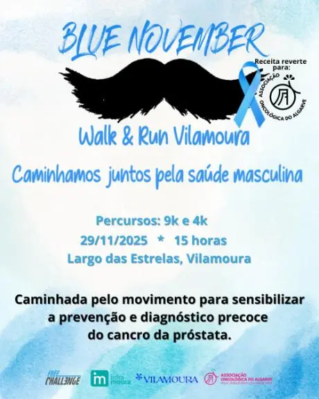 Blue Movember – Walk & Run Vilamoura 2025