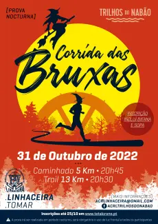 Trilhos Do Nabão – Corrida Das Bruxas 2022