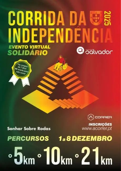 Corrida da Independência – Corrida Virtual Solidária 2025