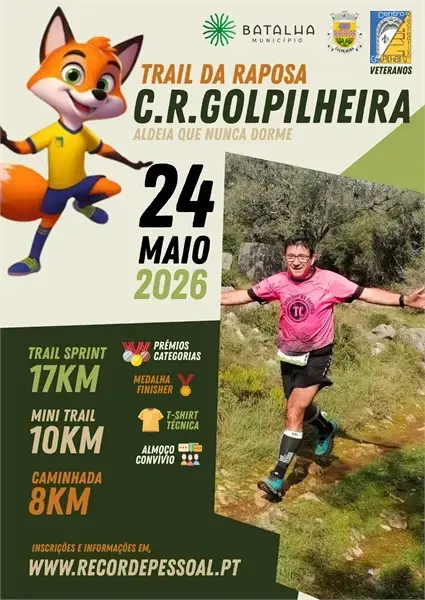 Trail da Raposa – CR Golpilheira 2026