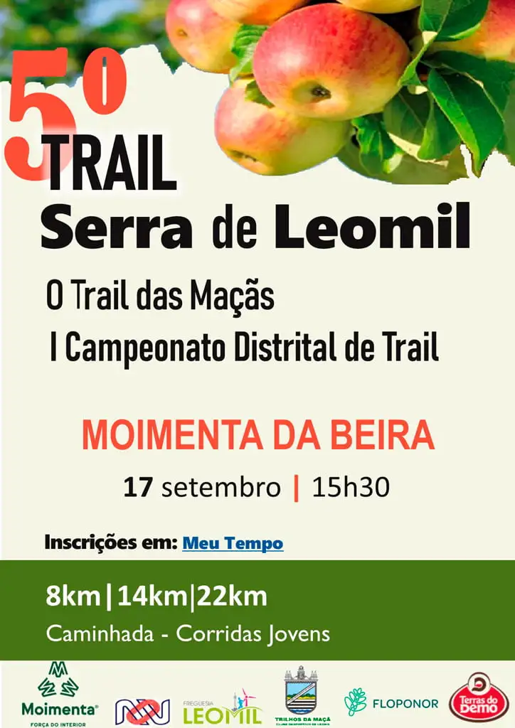 V Trail Serra de Leomil 2022 –  o Trail das Maçãs
