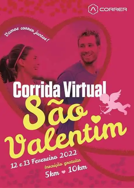 Corrida Virtual São Valentim 2022