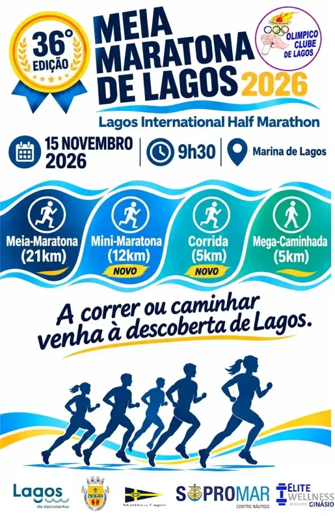 36ª Meia Maratona de Lagos 2026