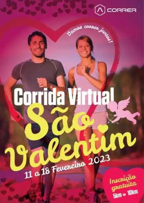 Corrida Virtual São Valentim 2023