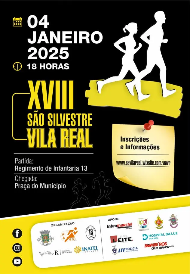 São Silvestre Vila Real 2025