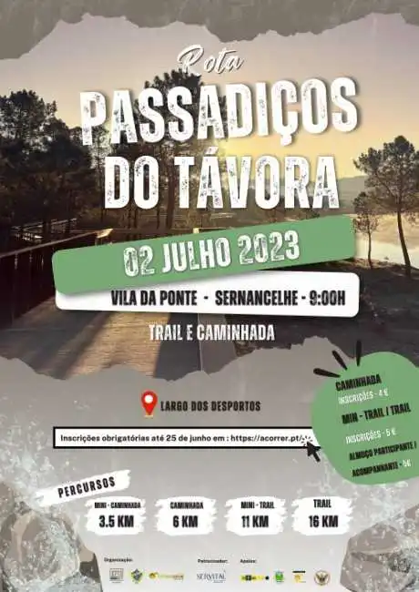 Trail e Caminhada “ROTA PASSADIÇOS DO TÁVORA” – VILA DA PONTE 2023