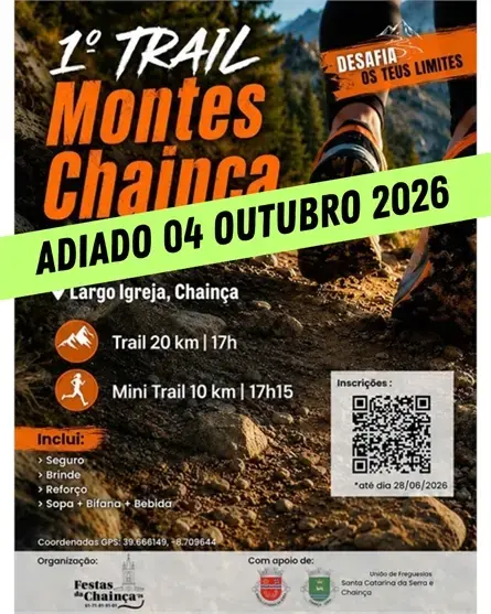 1ª edição do Trail Montes da Chainça 2026