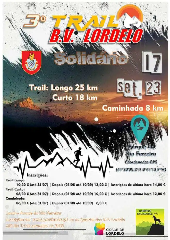 Trail Bombeiros Voluntários De Lordelo 2023