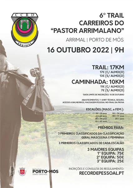 6° Trail Carreiros do Pastor Arrimalano 2022