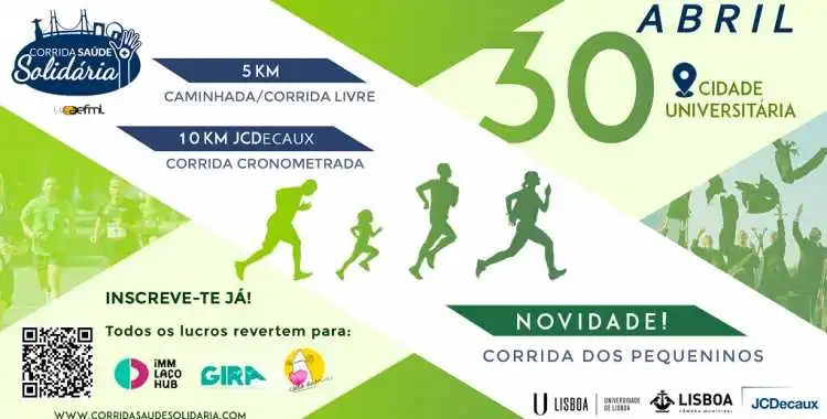 Corrida Saúde + Solidária 2023
