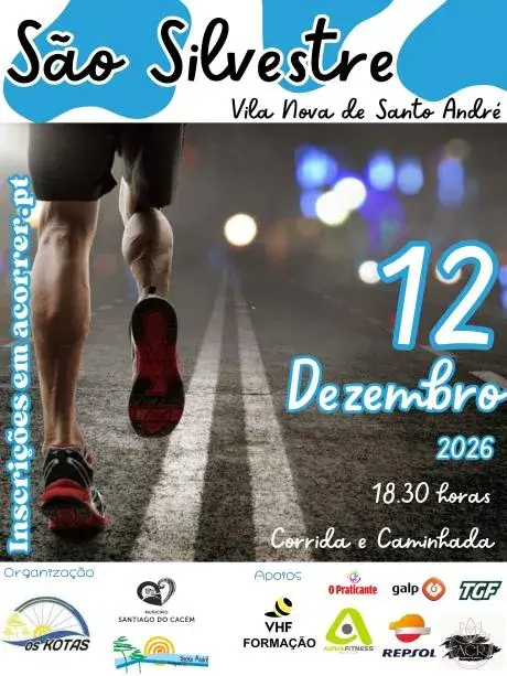 3ª São Silvestre de Vila Nova de Santo André 2026