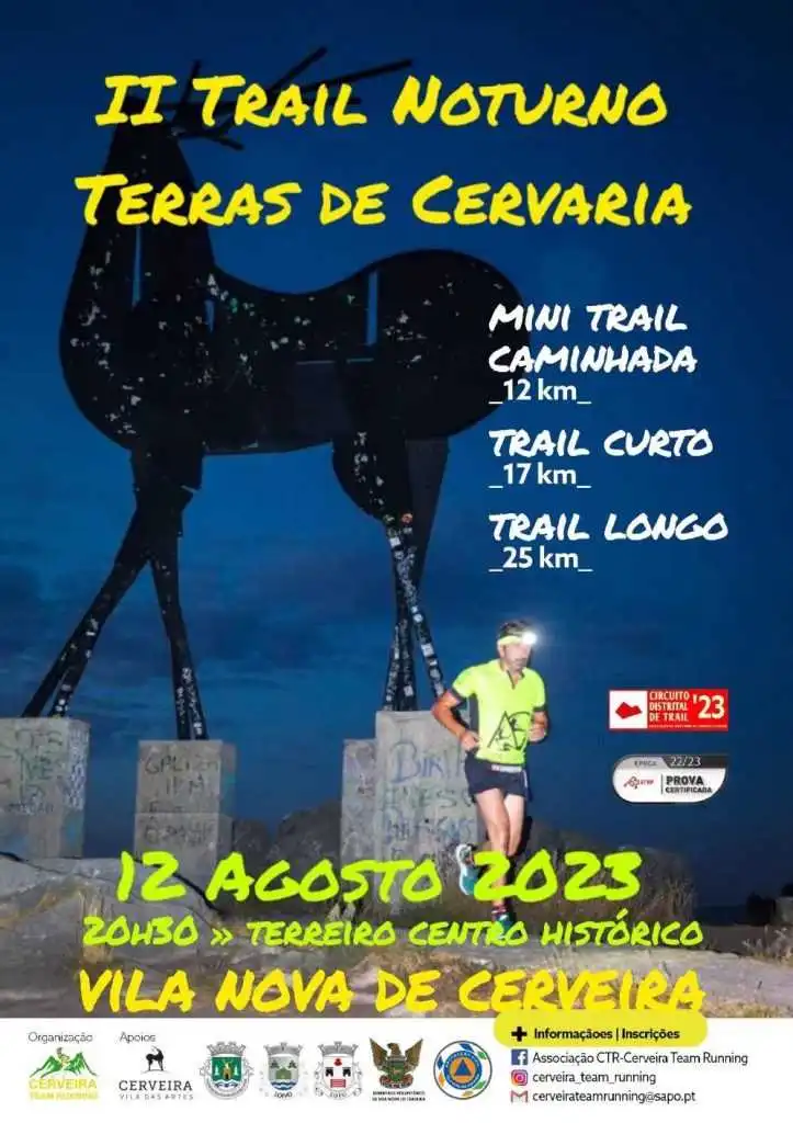 II Trail Noturno “Terras De Cervaria” 2023