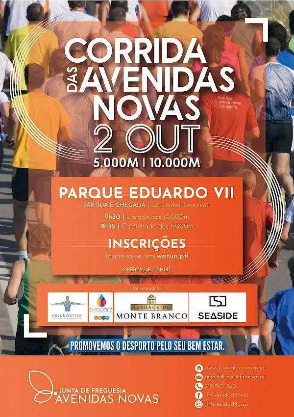 Corrida Das Avenidas Novas 2022