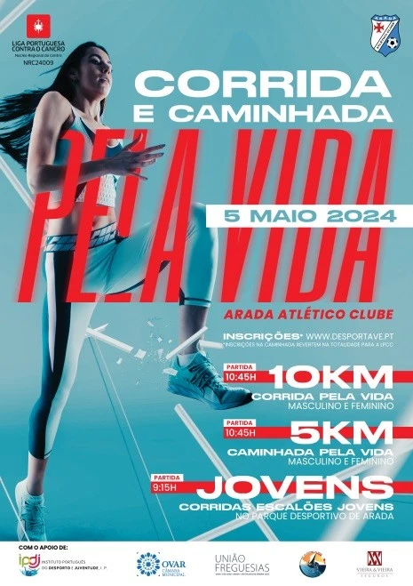 Corrida e Caminhada pela Vida – Arada 2024