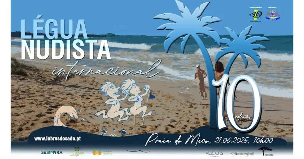 Légua Nudista Internacional da praia do Meco 2025