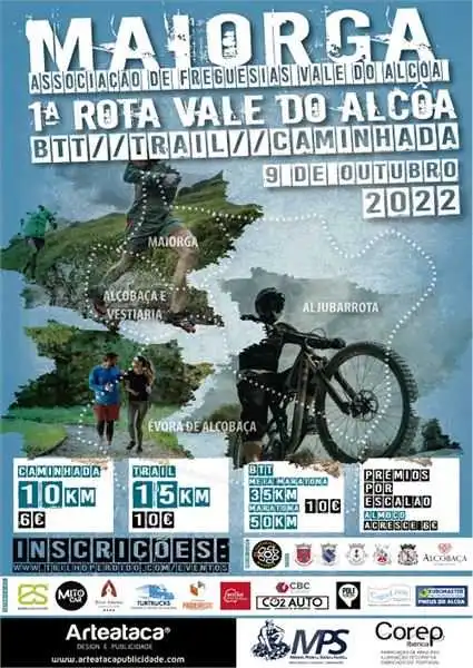 1º Trail Rota Vale do Alcoa – a Caminhar Pela Maiorga 2022