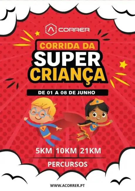 Corrida da Super Criança – Corrida Virtual 2025