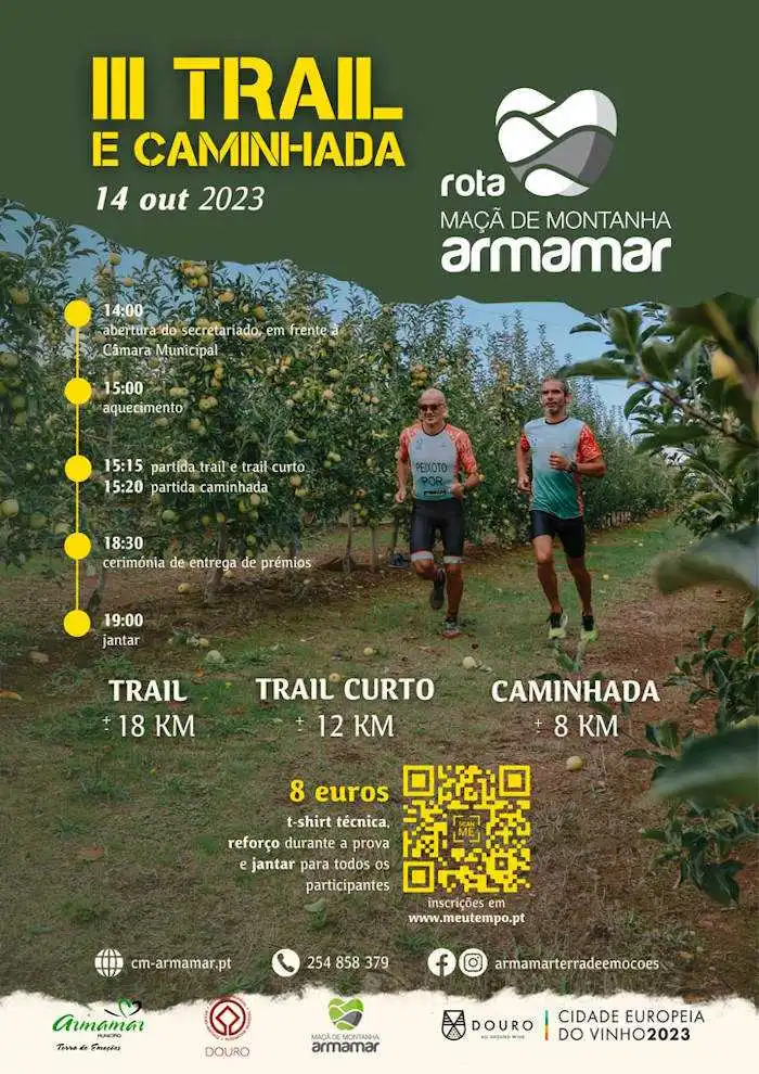 Trail e Caminhada Rota da Maçã de Montanha 2023