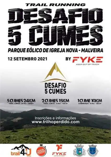 Trail Running Desafio 5 Cumes 2021
