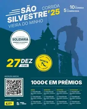 São Silvestre Vieira do Minho 2026