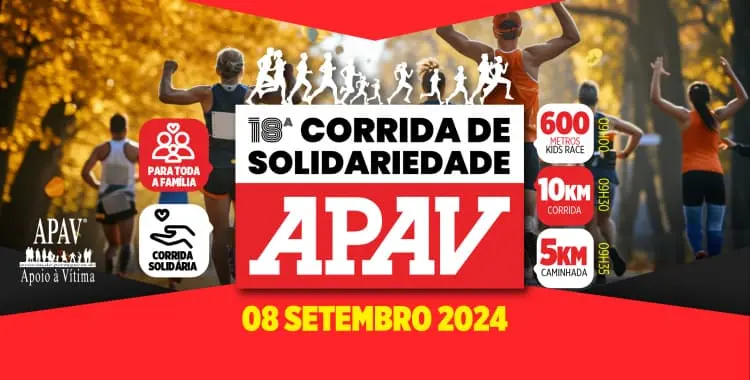 Corrida Solidariedade APAV 2024