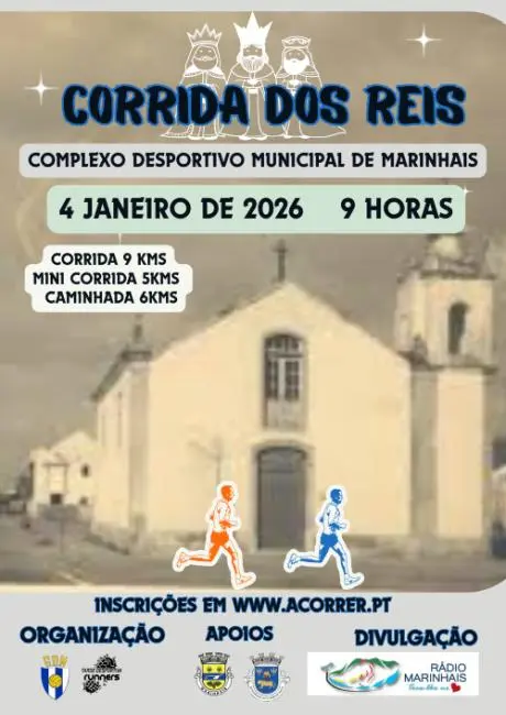 Corrida dos Reis – Marinhais – 2026