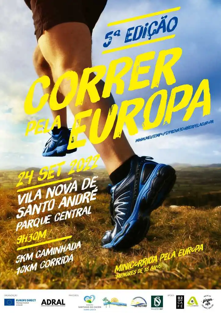 Correr pela Europa 2022 – 5ª edição