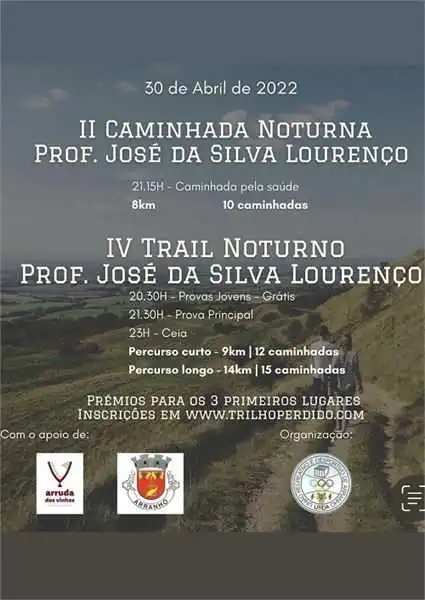 Trail Noturno Professor José Lourenço 2022