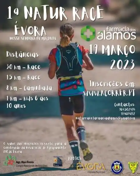 1ª Natur Race – Farmácia dos Alamos-Évora 2023