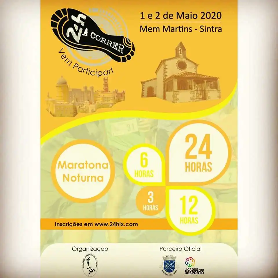 24 Horas a Correr de Mem Martins – Sintra 2020