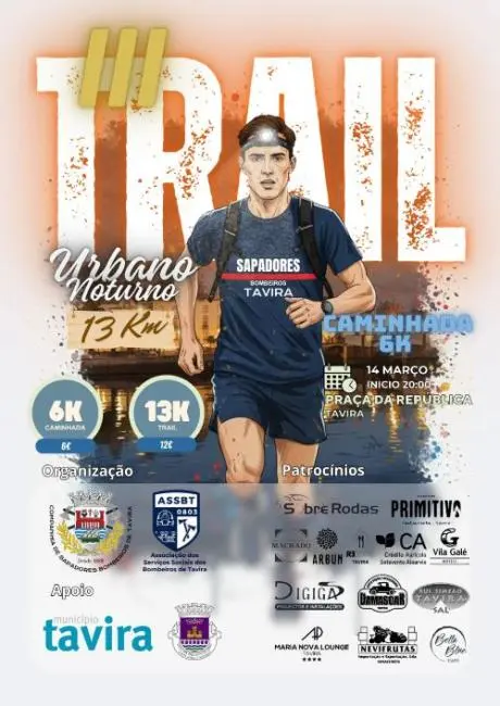 Trail Urbano Bombeiros de Tavira 2026