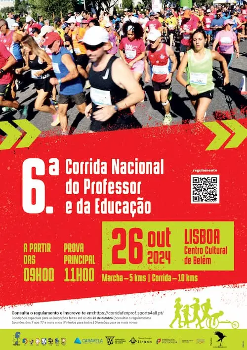 Corrida Nacional do Professor e da Eduçação 2024