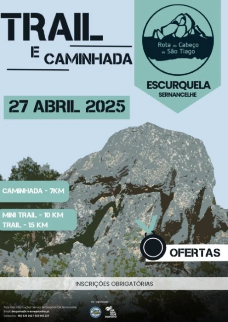 Trail e Caminhada “Rota do Cabeço de São Santiago” 2025