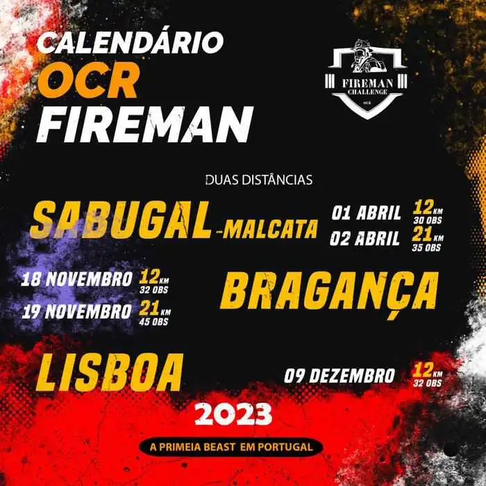Beast OCR Fireman Lisboa Benfica 2023