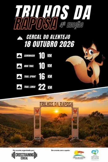 Trilhos da Raposa 2026